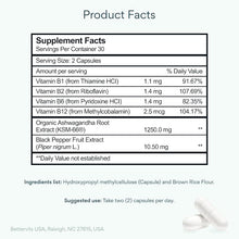 Bettervits Ashwagandha 800mg High Strength KSM-66® Organic – 60 Capsules