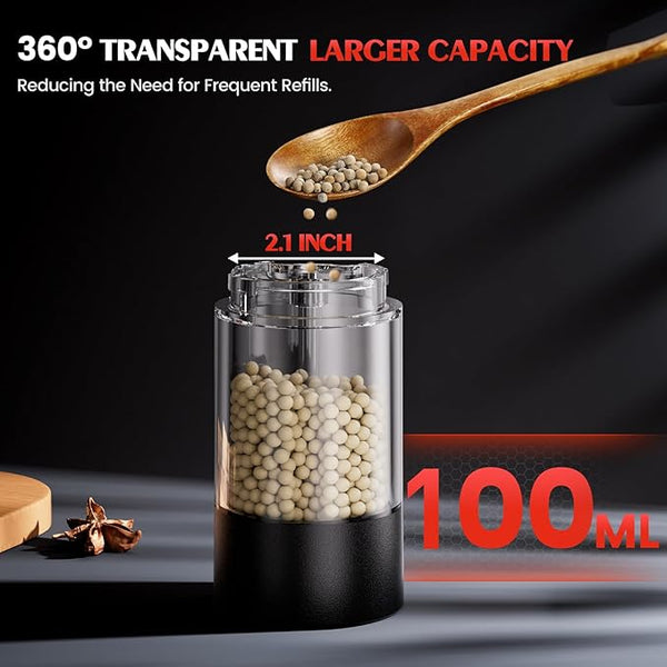 Electric Salt and Pepper Grinder Set – Automatic