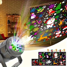 WOSCALE USB Christmas LED Projector Light – RGB Snowflake
