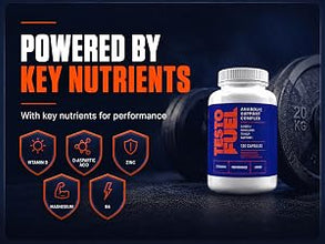 ROAR AMBITION TestoFuel – Testosterone Support Capsules, 120 Count