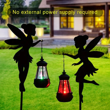 2pcs Solar Fairy Silhouette Lights