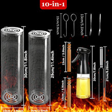 10-in-1 Stainless Steel BBQ Set