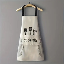Waterproof Polyester Apron – Oil-Proof & Durable for Everyday Kitchen Use