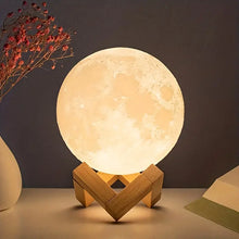 3D Moon Lamp – Festive Battery-Operated Decor for Any Occasion