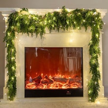 6FT LED Christmas Garland – Pine & Cypress Holiday Décor for Indoor & Outdoor