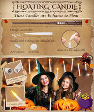 20Pcs Floating Flameless LED Candles with Magic Wand