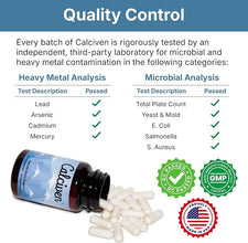 Calciven Natural Bone Support Supplement – 30 Capsules