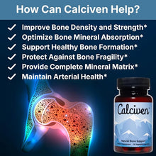 Calciven Natural Bone Support Supplement – 30 Capsules