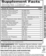 Enzymedica Digest Gold + ATPro – 120 Vegan Capsules