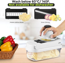 Yusshn 12-in-1 Multifunctional Vegetable Chopper