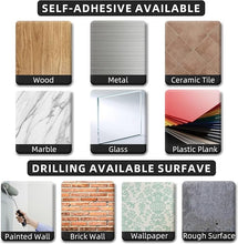 Paper Towel Holder – Self-Adhesive or Drill Mount