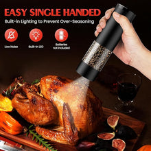 Electric Salt and Pepper Grinder Set – Automatic