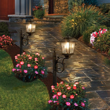 Solar Lamp with Flower Pot