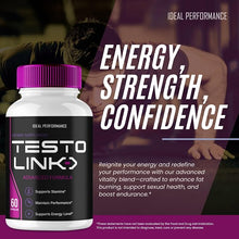 Testo Link Capsules – Maximum Strength Supplement, 120 Capsules