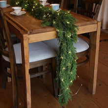 6FT LED Christmas Garland – Pine & Cypress Holiday Décor for Indoor & Outdoor