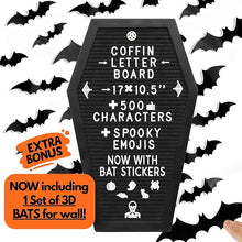Nomnu Coffin Letter Board – 17