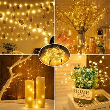 Brightown 24-Pack Fairy String Lights – 7FT Battery Operated Warm White