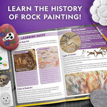 Halloween Arts & Crafts Set for Kids, Decorate 10 River Rocks with Paints