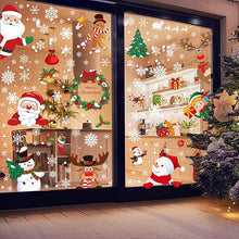Christmas Window Clings – Snowflake & Holiday Stickers (9 Sheets)