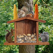 Durable Wooden Squirrel Feeder