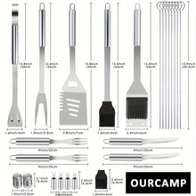 15/24pcs BBQ Accessories Set