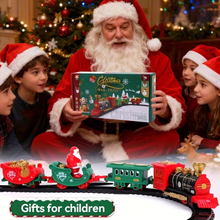 🚂✨ Electric Christmas Train Set – Hanging Christmas Tree Ornament | Indoor & Outdoor