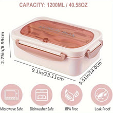40.58oz Leak-Proof Bento Box