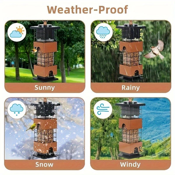 Squirrel Proof Hanging Bird Feeder