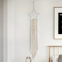 2-Piece Star & Moon Dream Catcher – Handwoven Boho Wall Decor