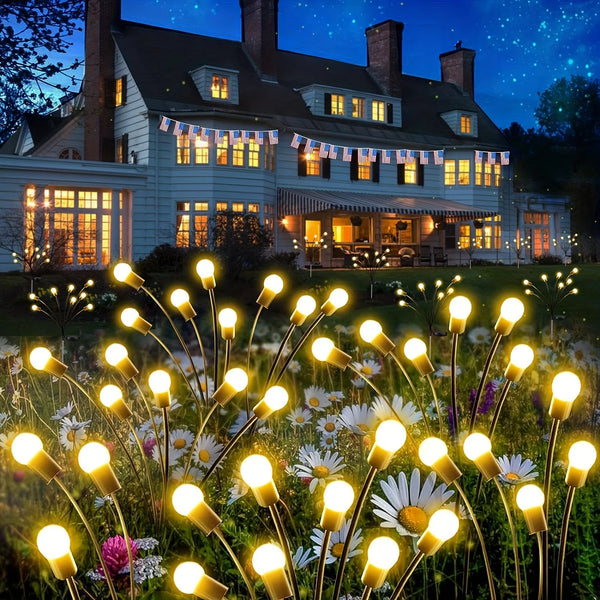 80 LED Solar Firefly Lights