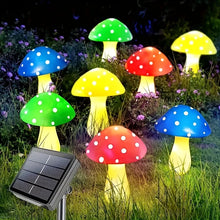 16-Head Solar Mushroom Lights