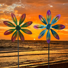 2pcs Metal Wind Spinner Stakes