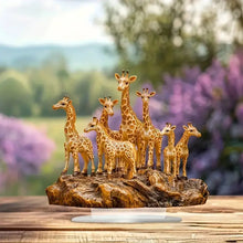 Bohemian Acrylic Giraffe Decor