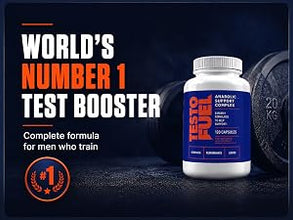 ROAR AMBITION TestoFuel – Testosterone Support Capsules, 120 Count