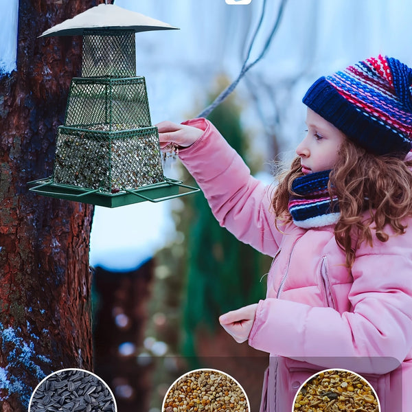 Heavy-Duty Squirrel Proof Feeder
