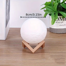 3D Moon Lamp – Festive Battery-Operated Decor for Any Occasion