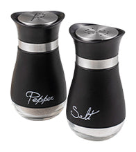 🧂 Lonffery Salt & Pepper Shakers Set – 4oz Glass Farmhouse Spice Dispensers