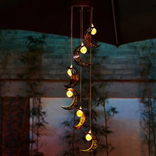 Solar Moon Wind Chimes Decor