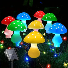 16-Head Solar Mushroom Lights