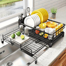 Expandable 2-in-1 Dish Rack