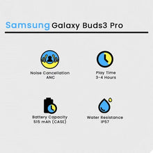 Samsung Galaxy Buds3 Pro AI Wireless Earbuds – Silver